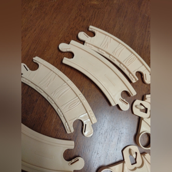 Fisher Price Flip Replacement Track Pieces Lot Of 10, 1991/92, Vintage, HTF Rare - Picture 4 of 6